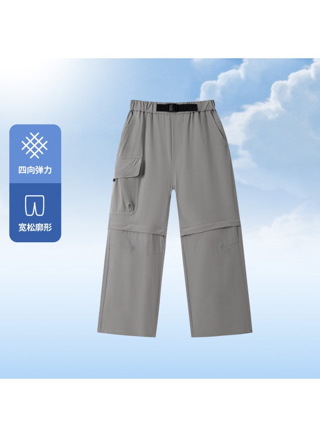 Annil سراويل كاجوال للأولاد 2025 ربيع جديد مرن موضة خارجية قابلة للتنفس جافة مريحة فضفاضة طويلة - Image 2