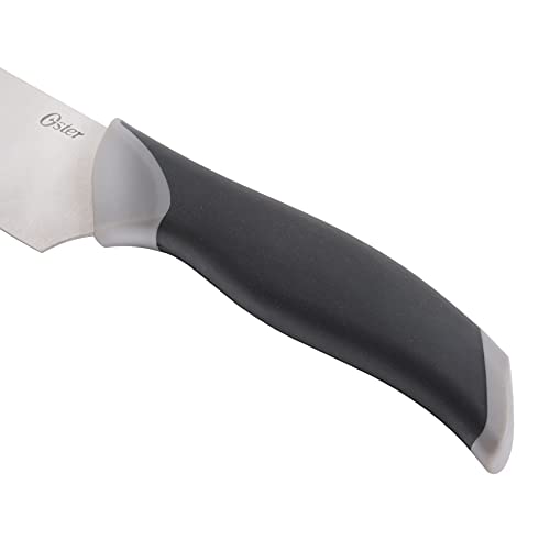 Oster Lindbergh 14 Piece Stainless Steel Cutlery Kitchen Knife Block Set, Black - Cuchillos Para Cocina - Image 4