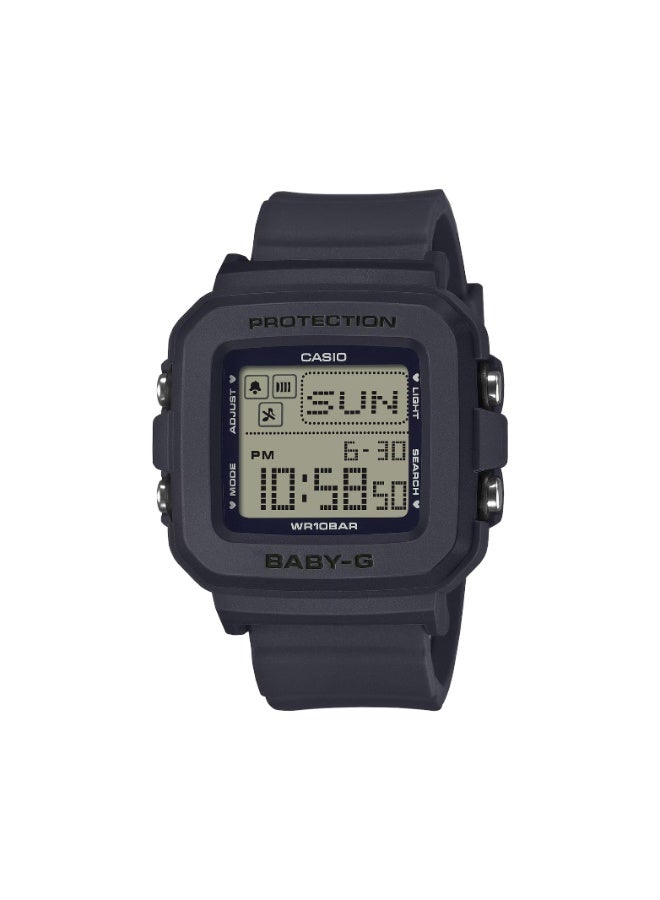 كاسيو ساعة كاسيو بيبي-جي BGD-10KH-2C رقمية للنساء، مقاومة للصدمات، مقاومة للماء حتى 100 متر، بسوار راتنج أزرق - Image 1