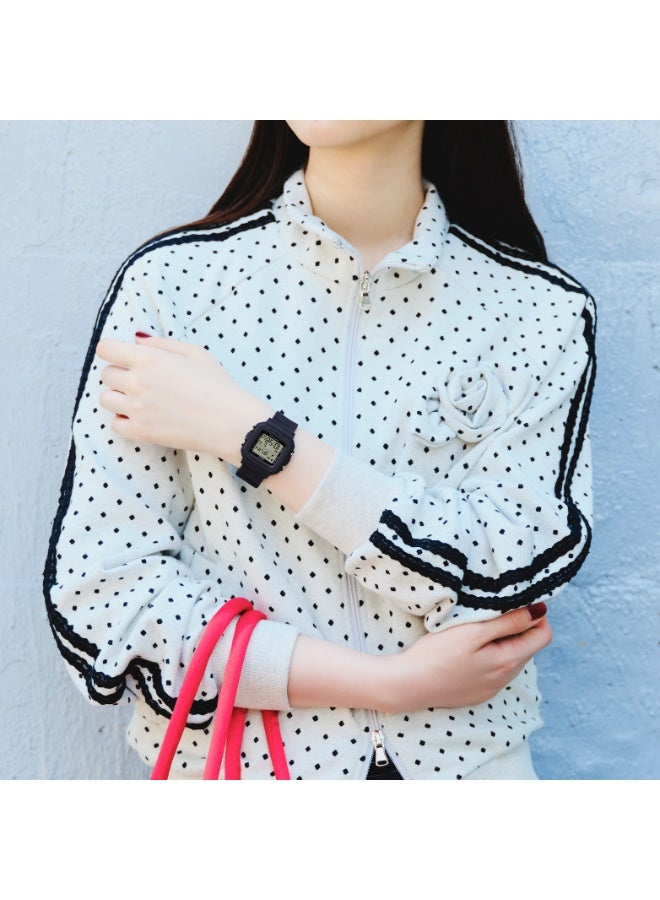 كاسيو ساعة كاسيو بيبي-جي BGD-10KH-2C رقمية للنساء، مقاومة للصدمات، مقاومة للماء حتى 100 متر، بسوار راتنج أزرق - Image 5