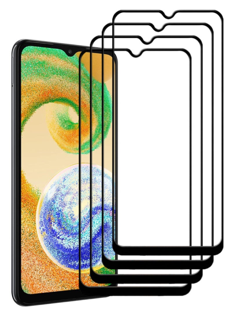 ACLIX 4 Pieces Antistatic ESD Dustproof Premium Quality High Definition Tempered Glass Screen Protector Designed For Samsung Galaxy A04s - Image 1