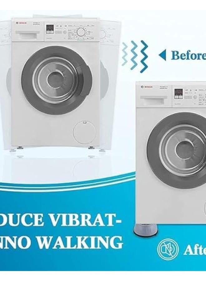 مجموعة من قواعد الغسالة المطاطية المضادة للاهتزاز والصدمات والضوضاء 4 * 1 - Image 3