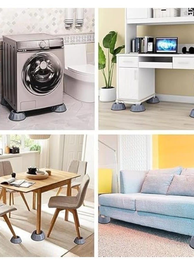 مجموعة من قواعد الغسالة المطاطية المضادة للاهتزاز والصدمات والضوضاء 4 * 1 - Image 4