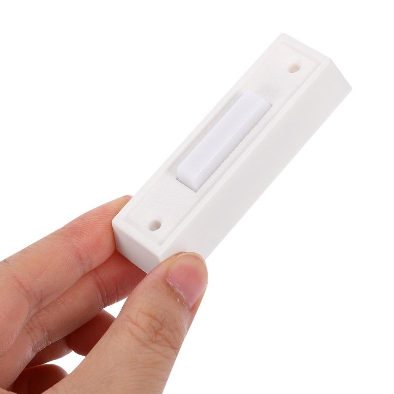 Vintage Push Button Doorbell Retro Plastic Decorative Wired Chime Replacement - Image 4