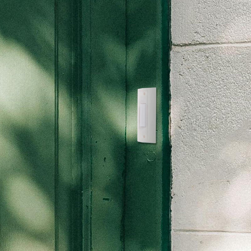 Vintage Push Button Doorbell Retro Plastic Decorative Wired Chime Replacement - Image 5