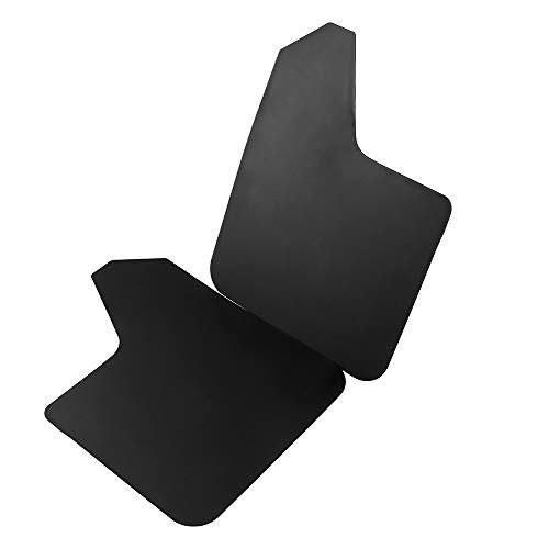EVER Universal Basic Mud Flaps Set Black Car Mudguard Splash Guards with Accessories for Trucks Cars SUVs Vans - Image 4