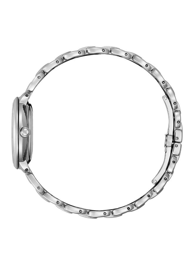 سيتيزن L Eco-Drive Women’s Watch EM0920-86D, 28 mm Mother-of-Pearl Dial, Stainless Steel Case & Bracelet, Sapphire Crystal, 50 m WR - Image 2