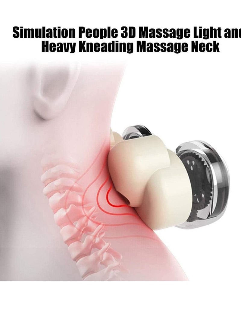 Rechargeable U Shaped Cervical Massage Pillow Neck Massager Vibration Pillow, Multifunctional Shoulder and Electric for Relax Muscles Fatigue - Image 3