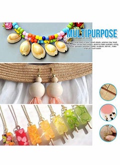 Y&D Resin Molds Silicone 12 cm Steel Hand Drill with 10 PCS Bits (0.8-3 mm), Precision Tools for Plastic Wood Polymer Clay, DIY Jewelry Keychain Pendant Making  - Image 3