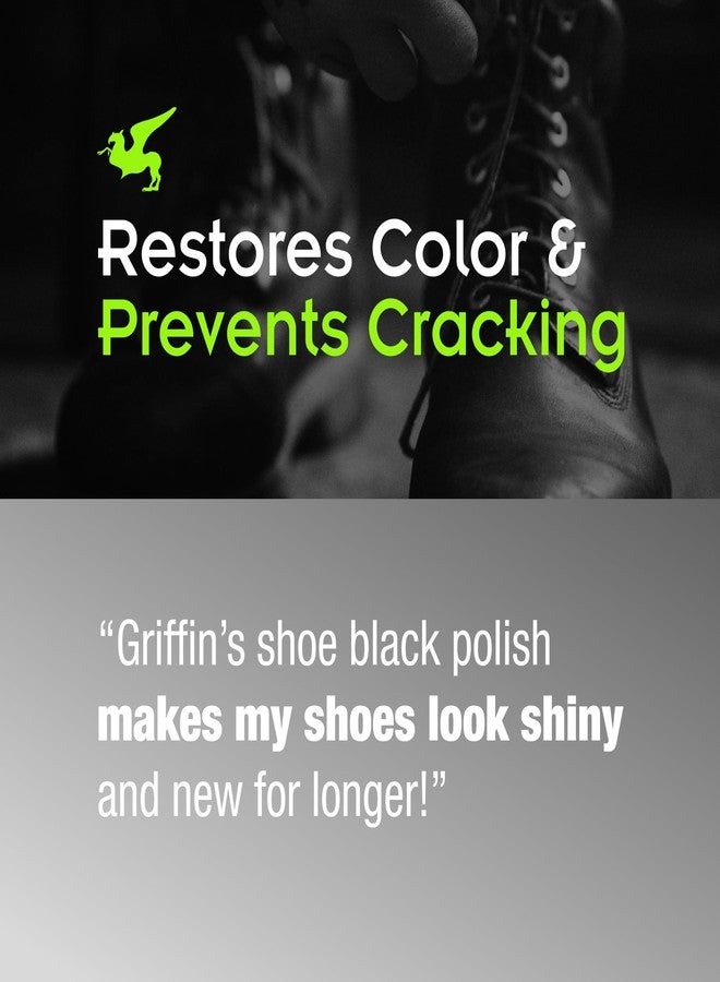 Griffin Shoe Care Company Liquid Polish 2.5 FL OZ Black - Image 3