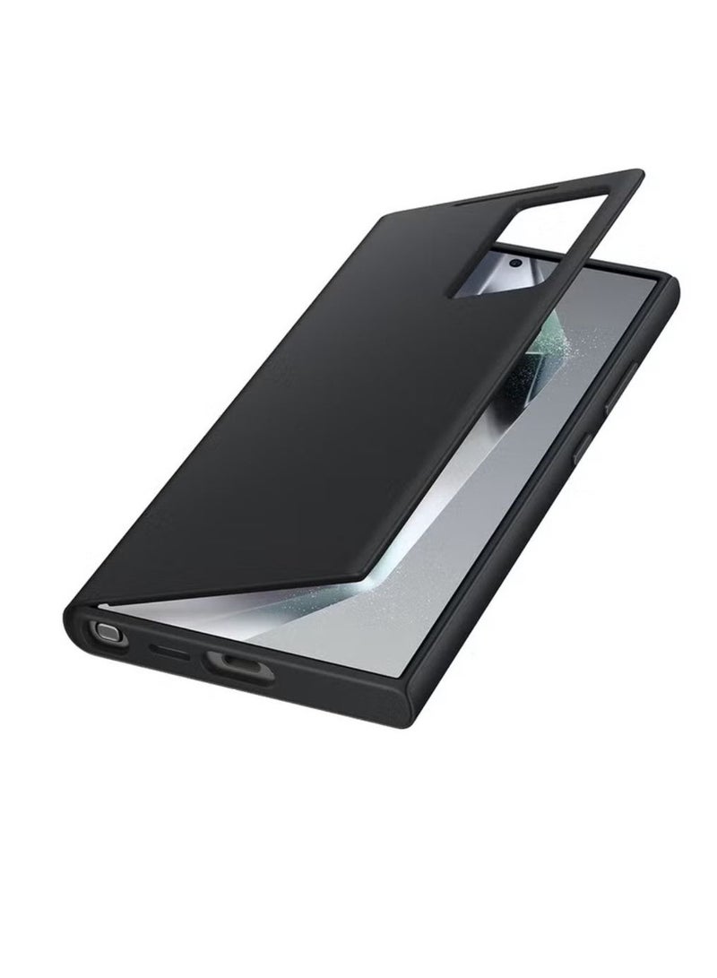 Galaxy S24 Ultra Smart View Wallet Case Black - Image 5