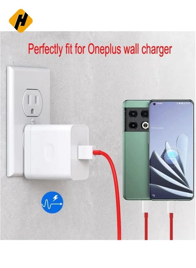 HuHa "Ultra-Fast USB Type-C Cable – Perfect for OnePlus 11, 10 Pro, Nord N20, 8T, & More (Dynamic Red)" - Image 4