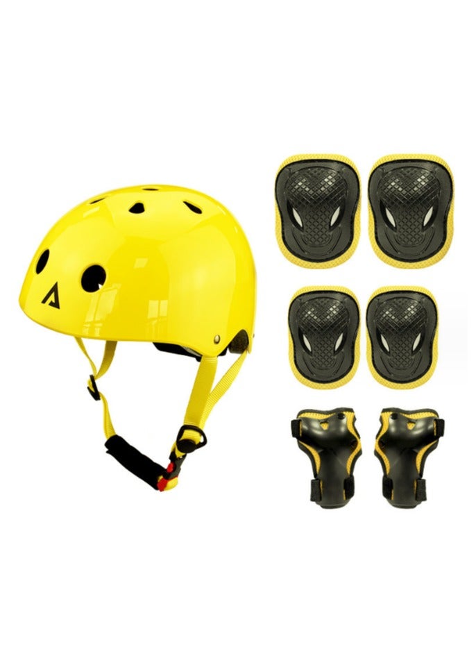 Adjustable Helmet and Protective Gear Set for Youth Boys and Girls Ages 3-8, Suitable for Skateboarding, Biking, Roller Skating, Cycling, and Scooting  - Image 1