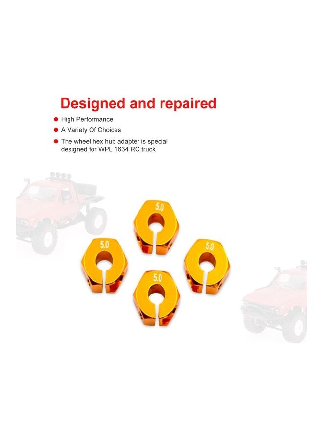 NIBEMINENT Hex Wheel Seat Coupler With Pin For RC Car - Image 3