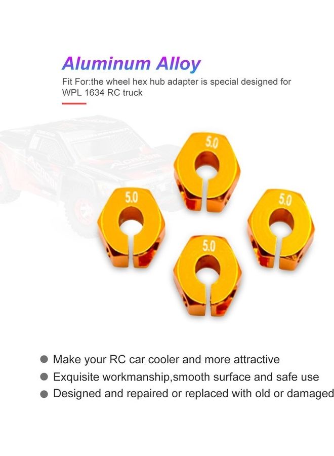 NIBEMINENT Hex Wheel Seat Coupler With Pin For RC Car - Image 2