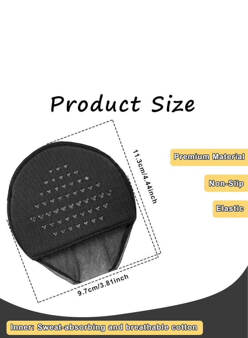 أوزيغالور 10 عبوات جوارب نسائية بمقاس 6-9، جوارب نسائية نصف مبطنة ومزودة بحشوة ومقبض للكعب العالي - Image 3