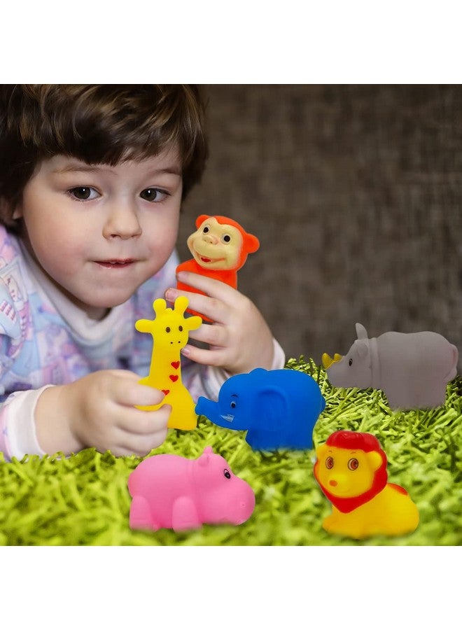 ArtCreativity Vinyl Zoo Animals, Pack of 12 Assorted Squeezable Toys, Safari Birthday Party Favors for Kids, Fun Bath Tub and Pool Toys for Children, Educational Learning Aids for Boys and Girls - Image 5