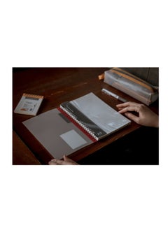 Foldermate 70-Sheet A5 Size Spiral Notebook With Removable Ruler  - Image 2