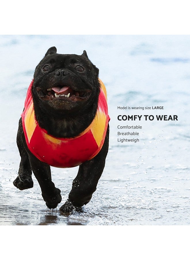 فيت وورم قميص فيت وورم للكلاب، عبوة من قطعتين، صبغات ربط، ملابس للكلاب الصغيرة والأولاد، ملابس للقطط الأليفة، قطن مسامي، برتقالي، أزرق، مقاس XXL - Image 2