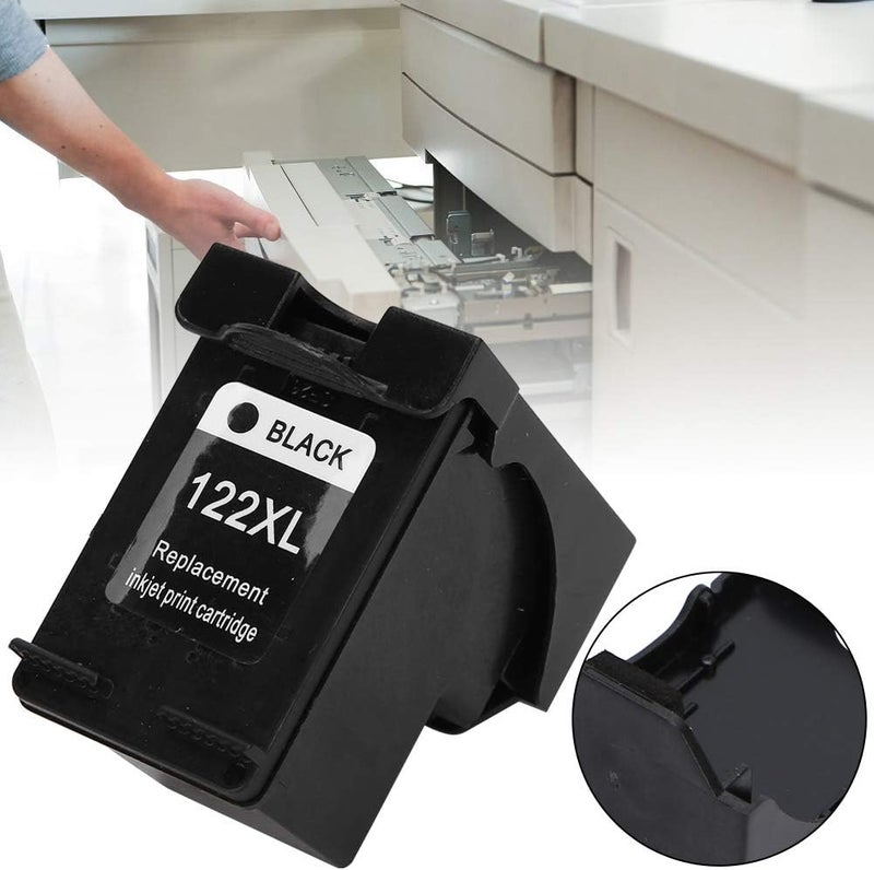 Compatible for h0 p 122 Toner Cartridge Replacement, Remanufactured Ink Cartridges, Ink Cartridge Fillable Printer Accessories for h0 p Deskjet1000 1050 2000 2050 2510(Black), Remanufactured Ink Cart - Image 3