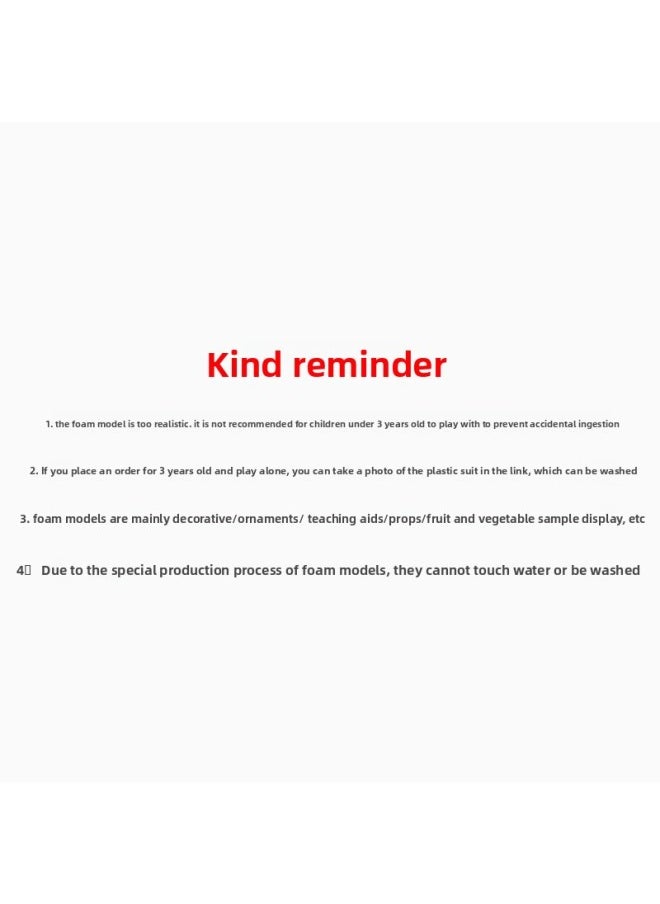 null - Applicable To Simulation Fruit And Vegetable Props Fake For Apple Banana Grape Shooting Model Window Decorations Plastic Fruit-Color:Fruit Package C(23 Pieces) - Image 1