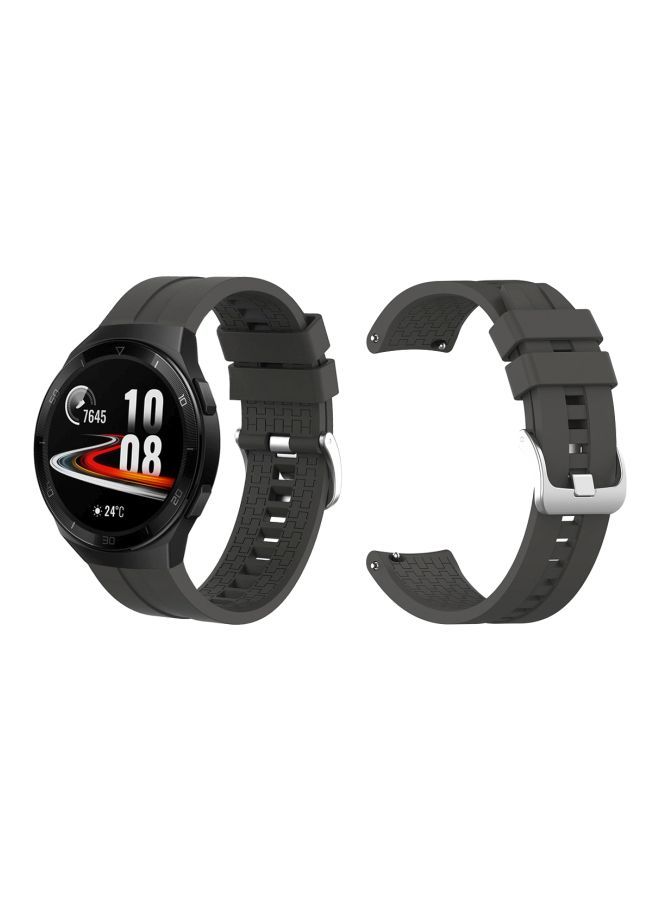 NIBEMINENT Replacement Band For Huawei Watch GT 2e - 46mm Grey - Image 2