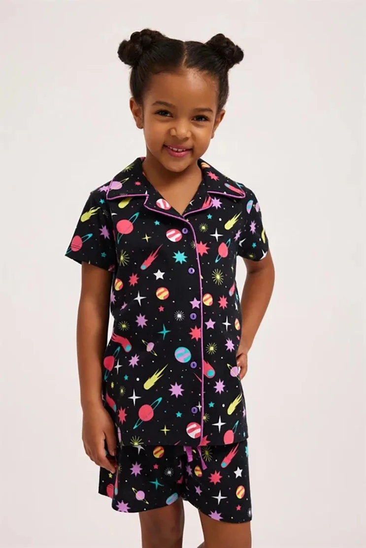Katia&Bony Outerspace Pyjama Set - Girl