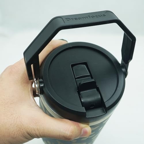 Dreamfocus 40 oz Leak Proof Handle Flip Straw Lid Replacement for Stanley 40 oz Quencher H2.0 and ProTour Tumbler, Not for 30 oz Cups - Image 4