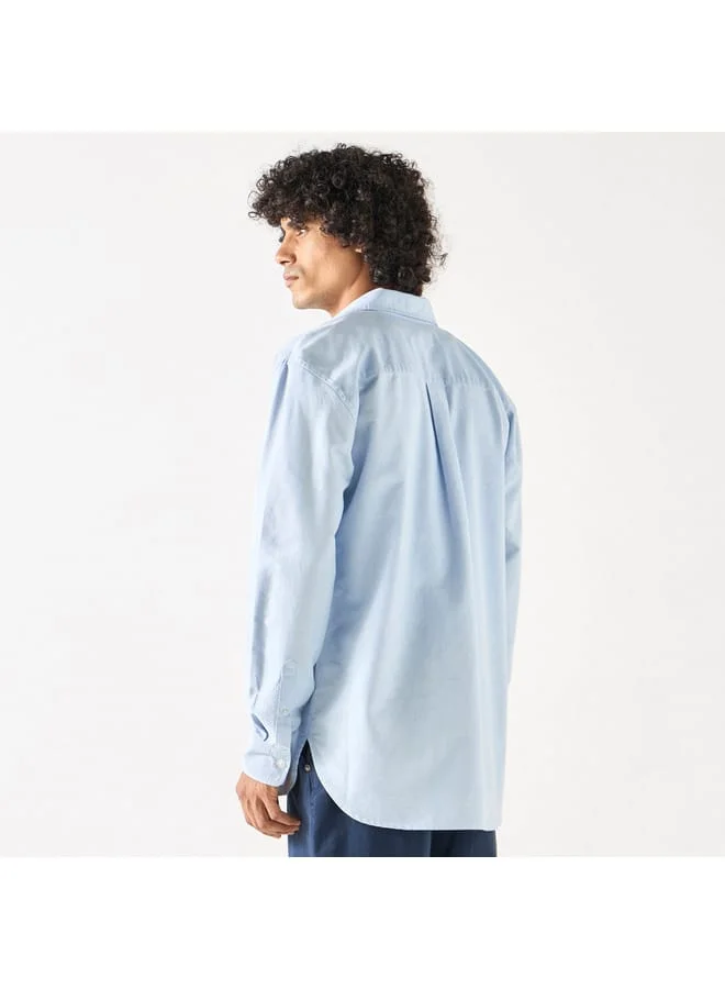 STARTER Starter Logo Detail Shirt with Long Sleeves