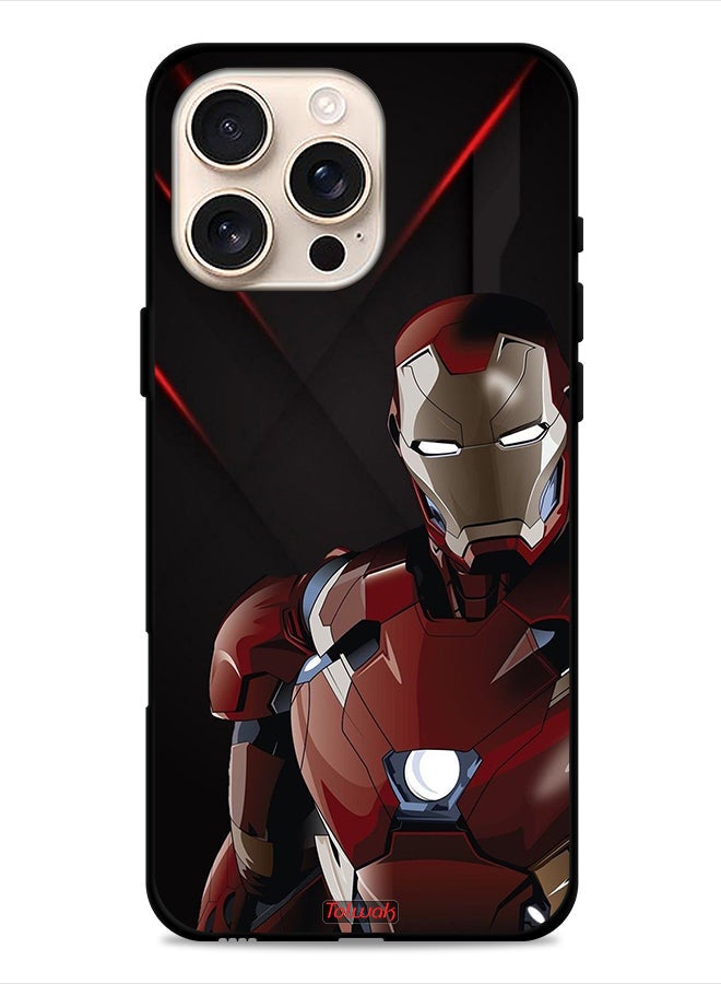 Tolwak Apple iPhone 16 Pro Protective Case Cover Iron Man - Image 1