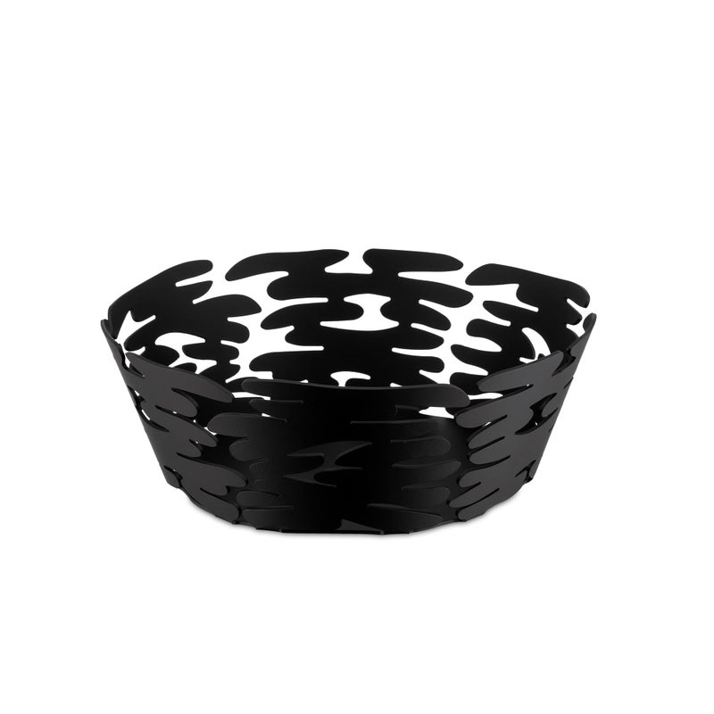 Alessi BM1018 B Barket Round Basket Alloy Steel Black