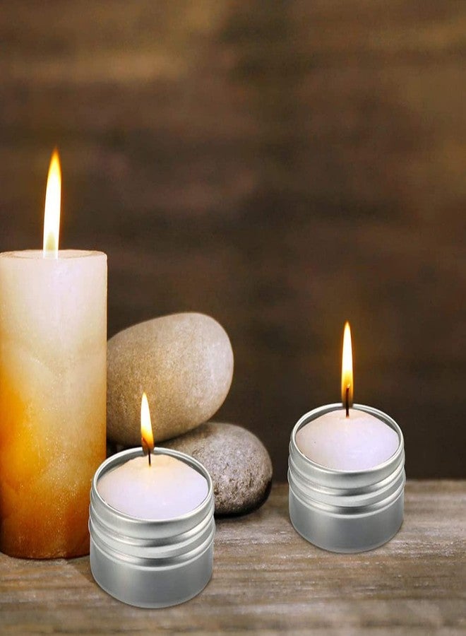 Qixivcom 10 Packs 5 Oz 150ml Round Tin Cans Aluminum Tin Screw Top Lid Metal Steel Tins Empty Cosmetic Sample Container Storage Organization for DIY Salve Crafts Spices Candies Tea Accessories - Image 5