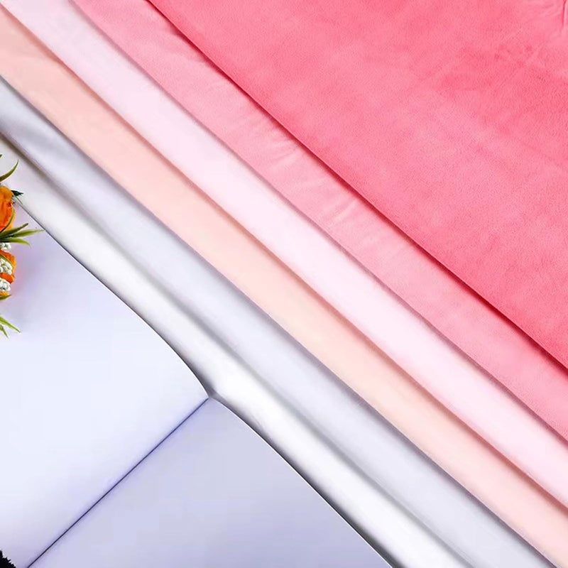 Velvet Super Soft Plush Short Pile Velour Fabric Material, for Clothing Home Décor Upholstery Backdrop Tablecloth Curtains Boxes Sewing Upholstery Repairs Costumes, 50x50cm/50x160cm (Color : Beige, - Image 3