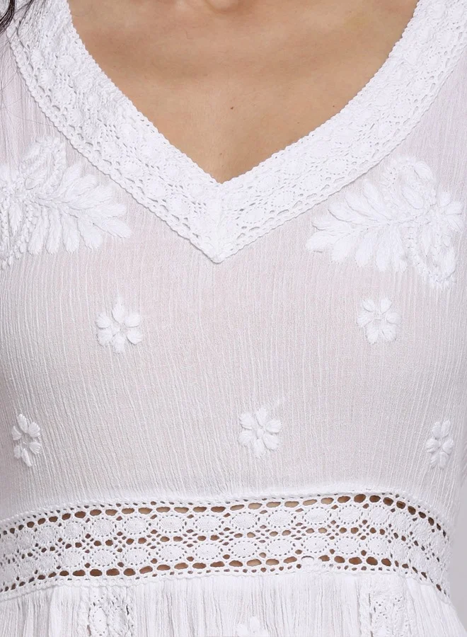 Alaya Embroidered Maxi Dress