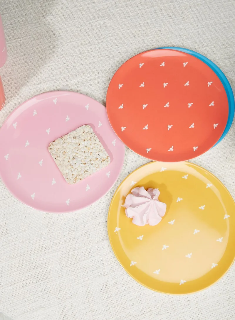 Joules Set Of 4 Melamine Plates