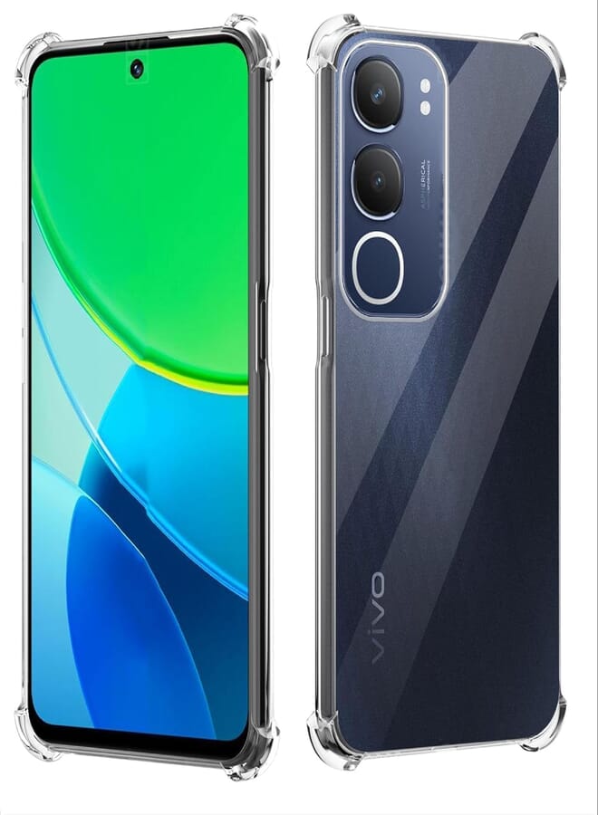 FASCINATION phone case compitable with vivo y19s 4G Silicone Transparent TPU Slim ultra thin Anti-Shock Protector for vivo y19s 4G