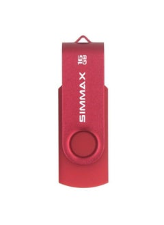 SIMMAX Usb Flash Drives 2 Pack 16Gb Memory Stick Swivel Design Usb 2.0 Flash Drive Thumb Drive Zip Drives (16Gb Red Purple)  - Image 3