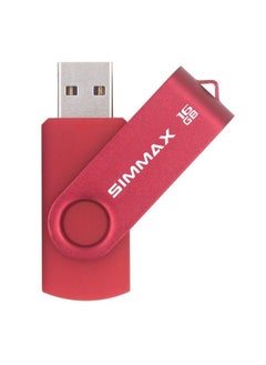 SIMMAX Usb Flash Drives 2 Pack 16Gb Memory Stick Swivel Design Usb 2.0 Flash Drive Thumb Drive Zip Drives (16Gb Red Purple)  - Image 5