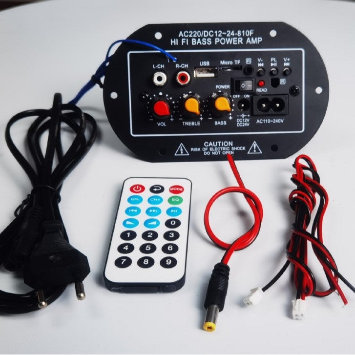 بنلي كارب سابووفر 12V 24V 220V بلوتوث 5 بوصة 6 بوصة 8 بوصة 10 بوصة لوحة أم مضخم صوت ثلاثية الأغراض - Image 3