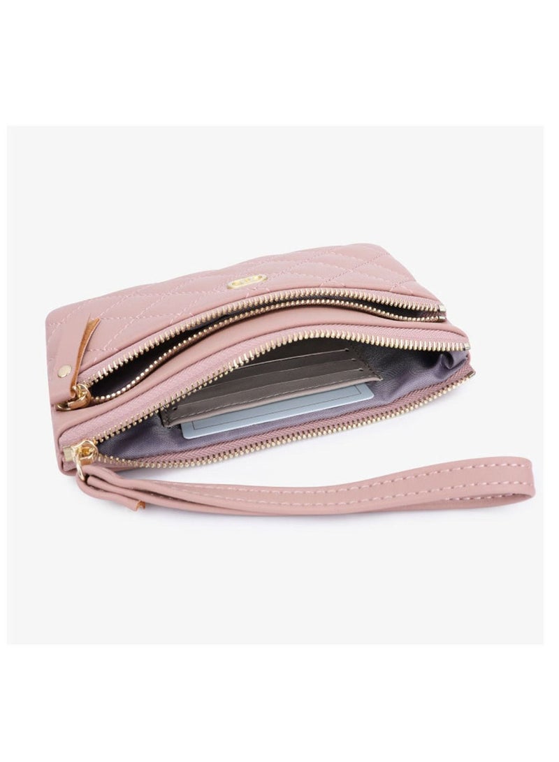 Classic Ladies Wallet Fashion Rhombus Clutch Wallet