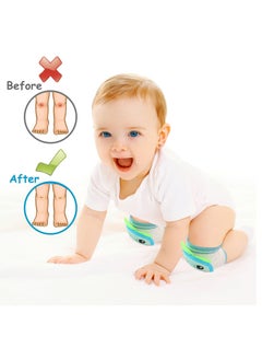 Excefore Baby Knee Pads For Crawling, Anti-Slip And Protect Toddlers Knees. Breathable 3D Mesh For Boys And Girls, 3 6 12 Months Old Baby Must Haves, 3 Pairs  - Image 5
