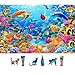 MINIWAN Colorful Tropical Underwater Ocean 500 Piece Jigsaw Puzzle for Adults Sea Turtle Dolphin Coral Reef Fish Jigsaw Puzzle Gift for Ocean Animal Lovers 23x15 inches - Image 2