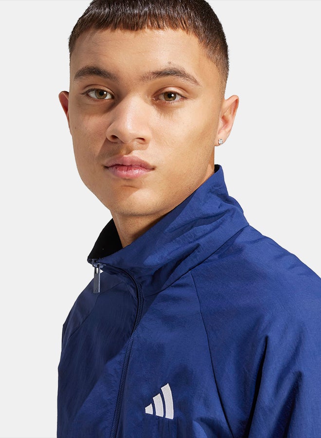 Adidas Essential Small Logo Windbreaker - Image 4