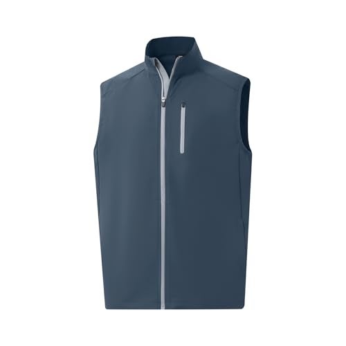 M MAELREG Mens Vests Outerwear Windproof Lightweight Softshell Vests Sports Sleeveless Jacket Golf for Men - Image 1