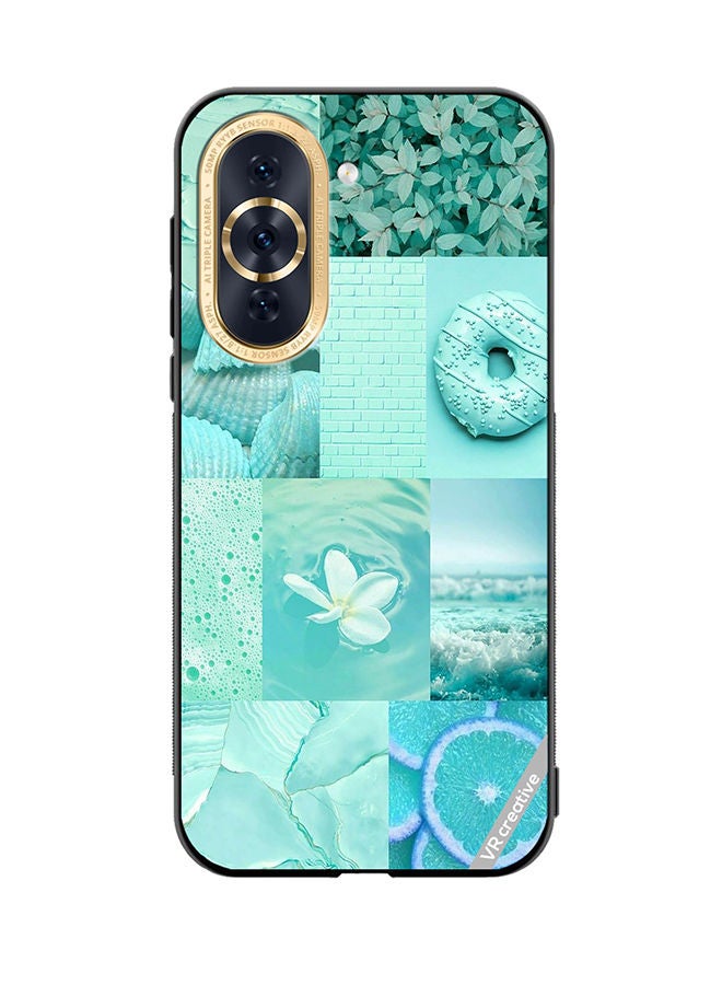 VR CREATIVE Protective Case Cover For Huawei Nova 10 Mint Abstract College Design Multicolour - Image 1