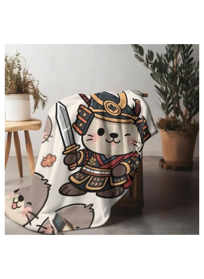 عام بطانية رقيقة من الفانيلا (دافئة ومريحة، ومناسبة للنوم واستخدام الألعاب وإزالة الغبار ومقاومة للرمل) 150 سم * 200 سم - 817 - Image 4