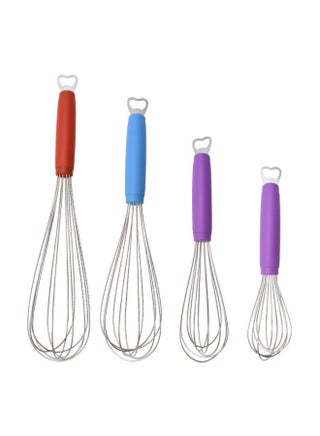 Household Multifunctional Bottle Opener 2-in -1 Stainless Steel Egg Beater Manual Cream Beater Egg White Mixer-Color:2mm Thick 8 Lines- 12inch -32cm-121g - pzsku/Z14C31B744AB40E7097E9Z/45/_/1742887423/8afd2d62-8746-4124-becf-c0d12e1f50ec