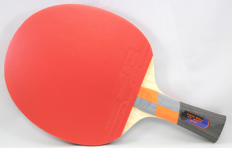 Butterfly Carbon Fiber Timo Boll CF 2000 Table Tennis, Multicolor - Image 2