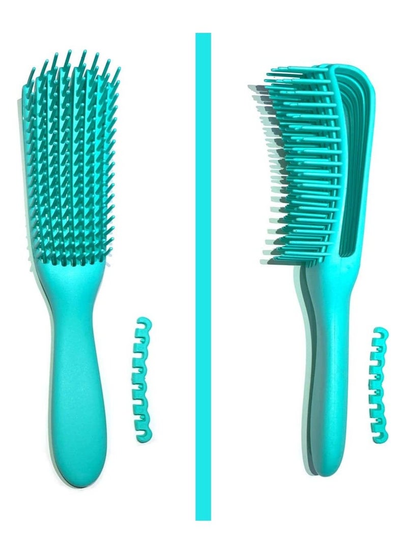 ORiTi 2 pcs Hair Detangling Brush for Easy Detangler Curly Hair including Wavy Hair, Curly, Coily Hair - Image 2
