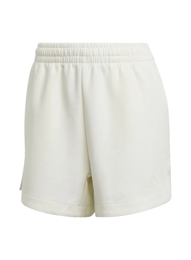 adidas Adidas W All Szn Sl Sh White Shorts (1/2) Shorts For Women